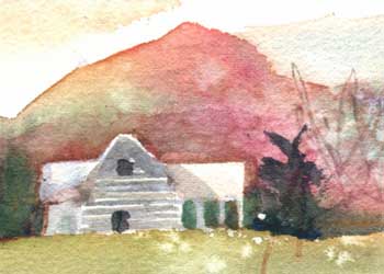 "Comin' Home" by Kappy Schwab, Mequon WI - Watercolor